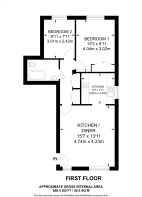 Floorplan area for info only, not for £/sq. ft valuation