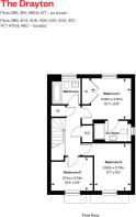 drayton first floor floorplan at cross trees park, shrivenham