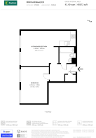 Floorplan area for info only, not for £/sq. ft valuation