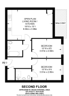 Floorplan area for info only, not for £/sq. ft valuation