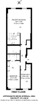 Floorplan area for info only, not for £/sq. ft valuation