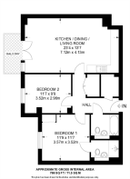Floorplan area for info only, not for £/sq. ft valuation