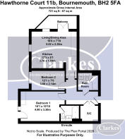 Hawthorne Court 11b, Bournemouth, BH2 5FA
