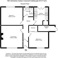 188 Gilmerton Dykes Crescent Floorplan