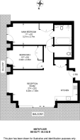 Floorplan area for info only, not for £/sq. ft valuation