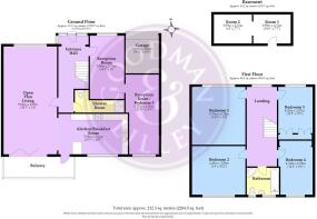 9 Hyland Grove, Bristol - all floors.JPG