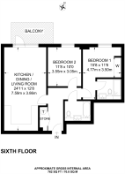 Floorplan area for info only, not for £/sq. ft valuation
