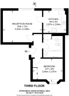 Floorplan area for info only, not for £/sq. ft valuation