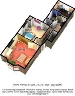 3D Floor Plan G Stone