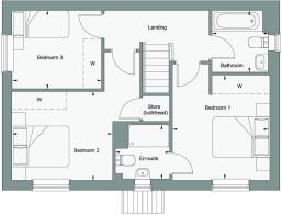 Dandara - Newington Green - The Gosford V2, Home 84 floorplan