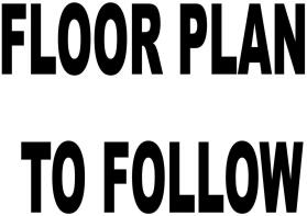 Floor plan to follow
