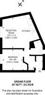 Floorplan area for info only, not for £/sq. ft valuation