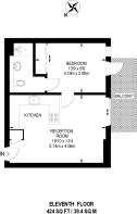 Floorplan area for info only, not for £/sq. ft valuation