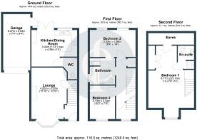 22 Wilson Road, Stratford Upon Avon - all floors
