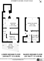 Floorplan area for info only, not for £/sq. ft valuation