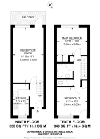 Floorplan area for info only, not for £/sq. ft valuation