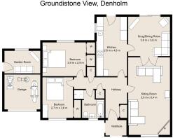 Groundistone View, Denholm - 2D - 1. Floor - Lette