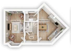 Ground Floor - 3D