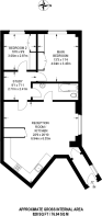 Floorplan area for info only, not for £/sq. ft valuation