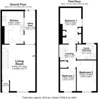 3 Highland Place, Ogmore Vale, Bridgend - all floo