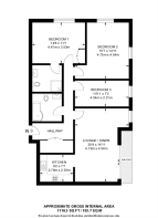 Floorplan area for info only, not for £/sq. ft valuation