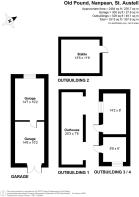 Floor Plan - Garage & Outbuildings