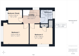 EweMove Spalding -  Cathedral Drive - Floor Plan -