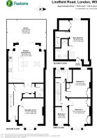 Floorplan area for info only, not for £/sq. ft valuation