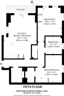 Floorplan area for info only, not for Â£/sq. ft valuation
