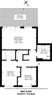 Floorplan area for info only, not for £/sq. ft valuation