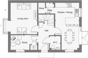 Dandara - The Orchard - The Penshurst, Home 109 floorplan