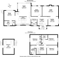 Hobbs Hole Cottage - Floorplan