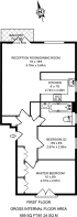 Floorplan area for info only, not for £/sq. ft valuation