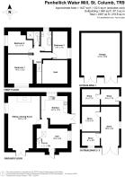 Penhellick Water Mill - Floor plan