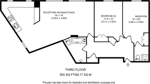 Floorplan area for info only, not for £/sq. ft valuation