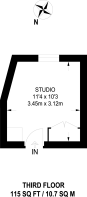 Floorplan area for info only, not for Â£/sq. ft valuation