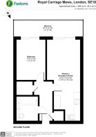 Floorplan area for info only, not for £/sq. ft valuation