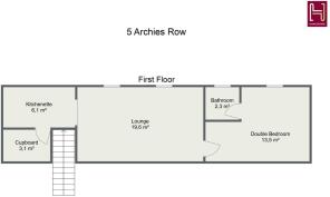 Floorplan letterhead - 5 Archies Row - First Floor