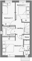 Dandara -  Birch Park  - The Charleston, Home 411 floorplan