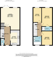 Colour floorplan ...