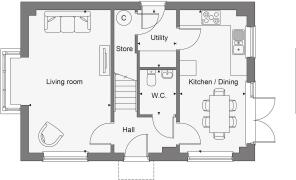 Dandara - St. Mary's Park - The Lydford, Home 164 floorplan