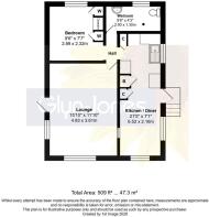 Floorplan - 93, Climping Park, Bognor Road, Climpi