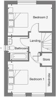 Dandara - Golwg Gwendraeth  - The Aber, Home 136 floorplan