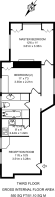 Floorplan area for info only, not for £/sq. ft valuation