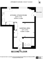 Floorplan area for info only, not for £/sq. ft valuation