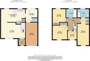Colour floorplan ...