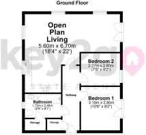 22, Vicarage Walk Clowne, Chesterfield - all floor