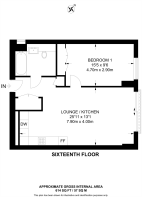 Floorplan area for info only, not for £/sq. ft valuation