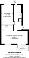 Floorplan area for info only, not for £/sq. ft valuation