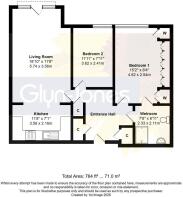 Floorplan - 60 Abbotswood, Station Road, Rustingto